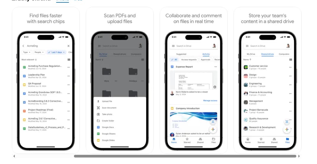 Dysk Google w Google Workspace