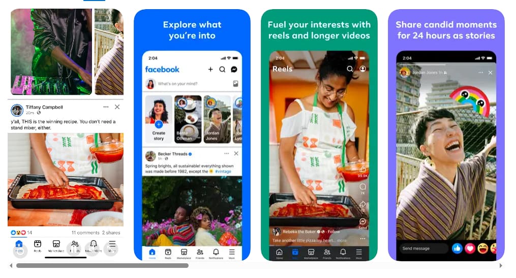 Najważniejsze funkcje aplikacji Facebook