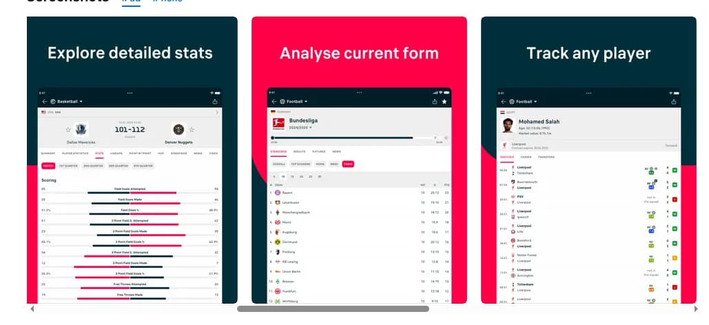 Jak korzystać z aplikacji Flashscore?