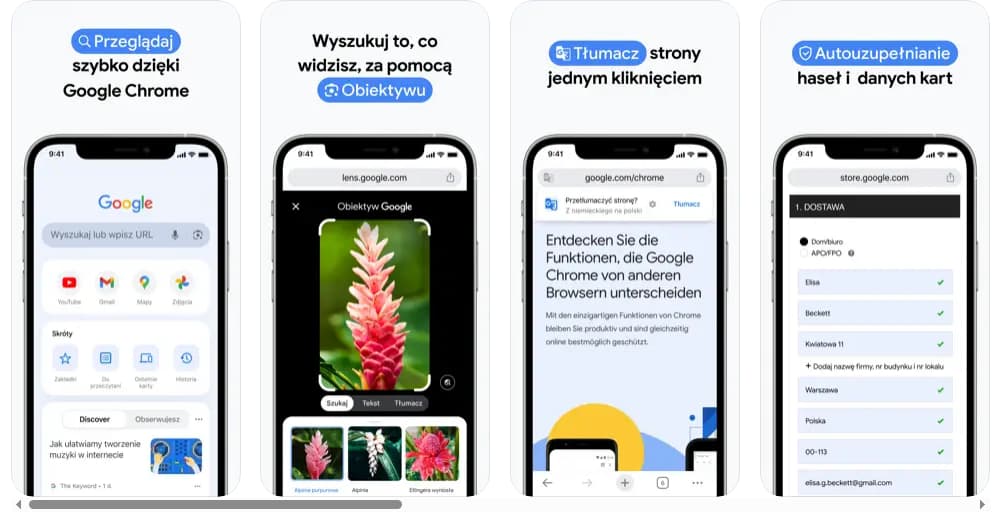 Wprowadzenie do Google Chrome