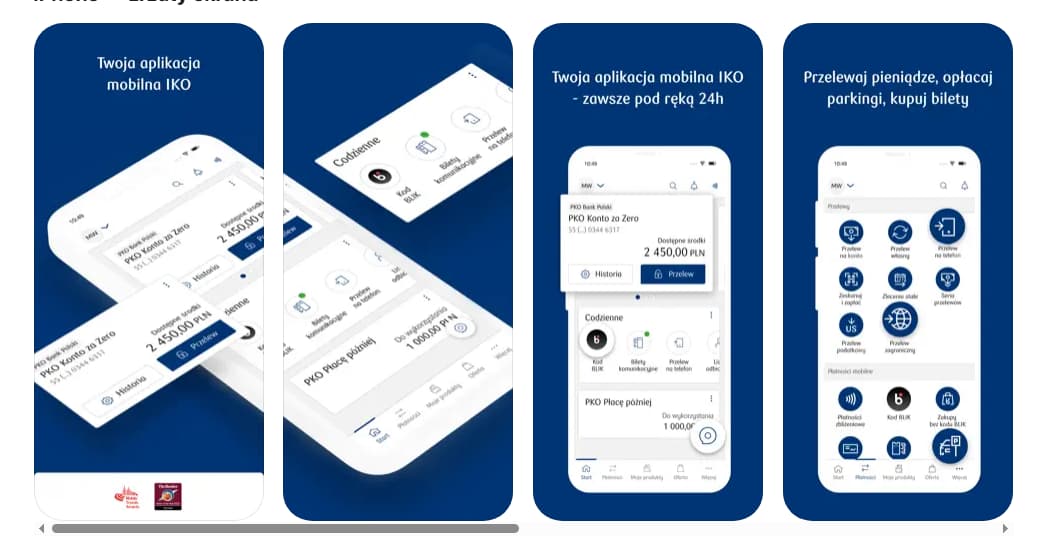 Najważniejsze funkcje aplikacji IKO