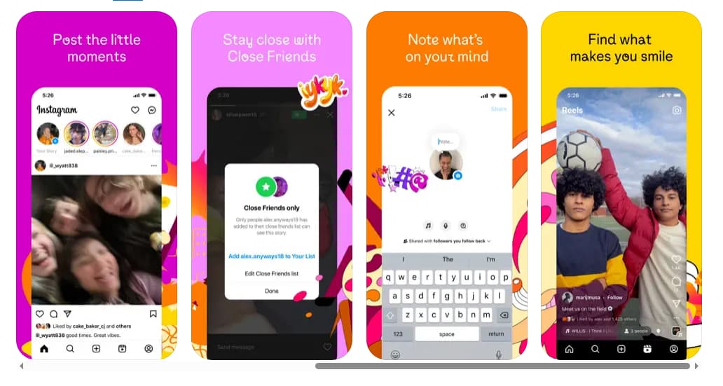 Zalety korzystania z Instagrama