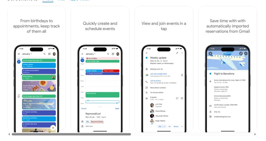 Kluczowe funkcje Kalendarza Google