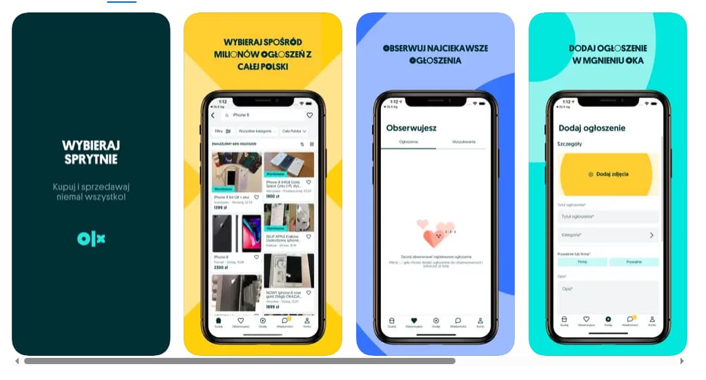 Kluczowe funkcje OLX.PL