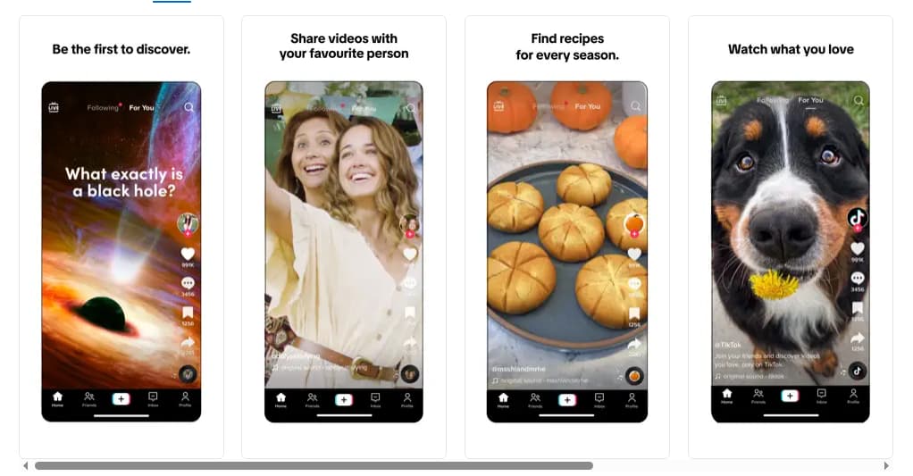 Najważniejsze funkcje aplikacji TikTok