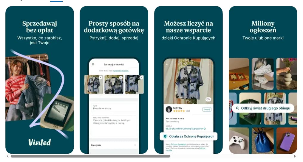 Jak działa sprzedaż na Vinted?