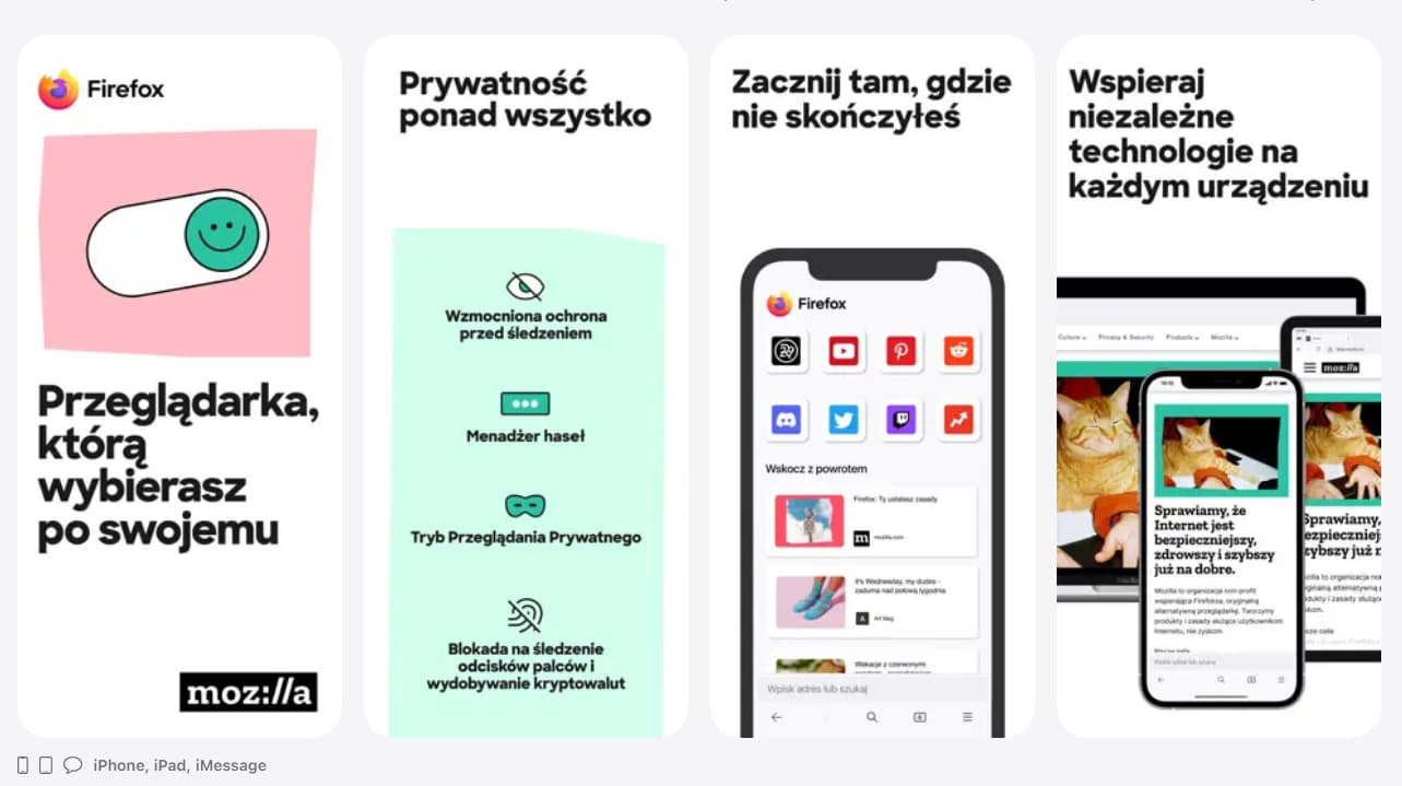 Prywatność jako fundament działania Firefox