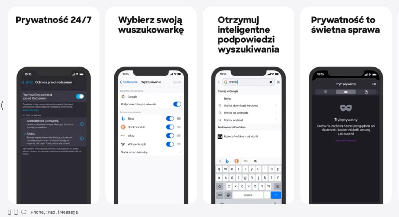 Uproszczony ekran główny i wygodna organizacja kart