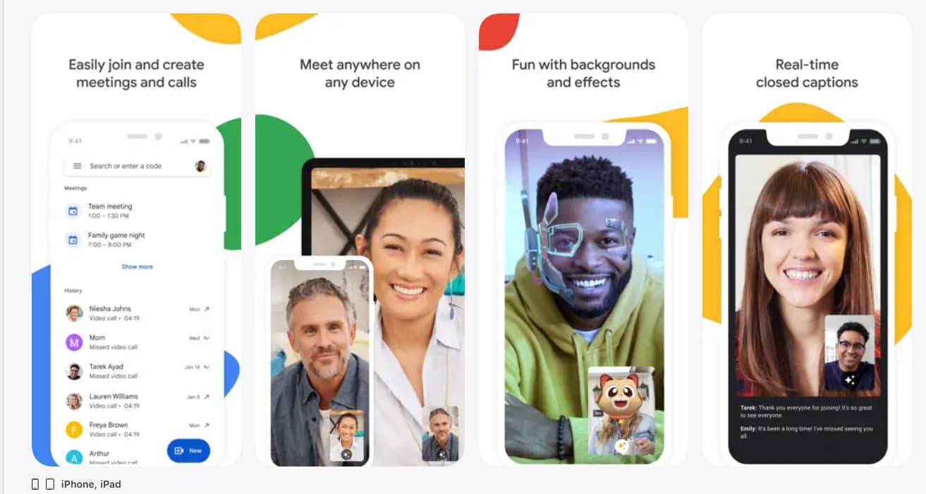 Wygodne formy komunikacji w Google Meet