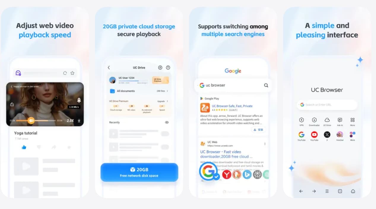 Funkcje multimedialne, które wyróżniają UC Browser