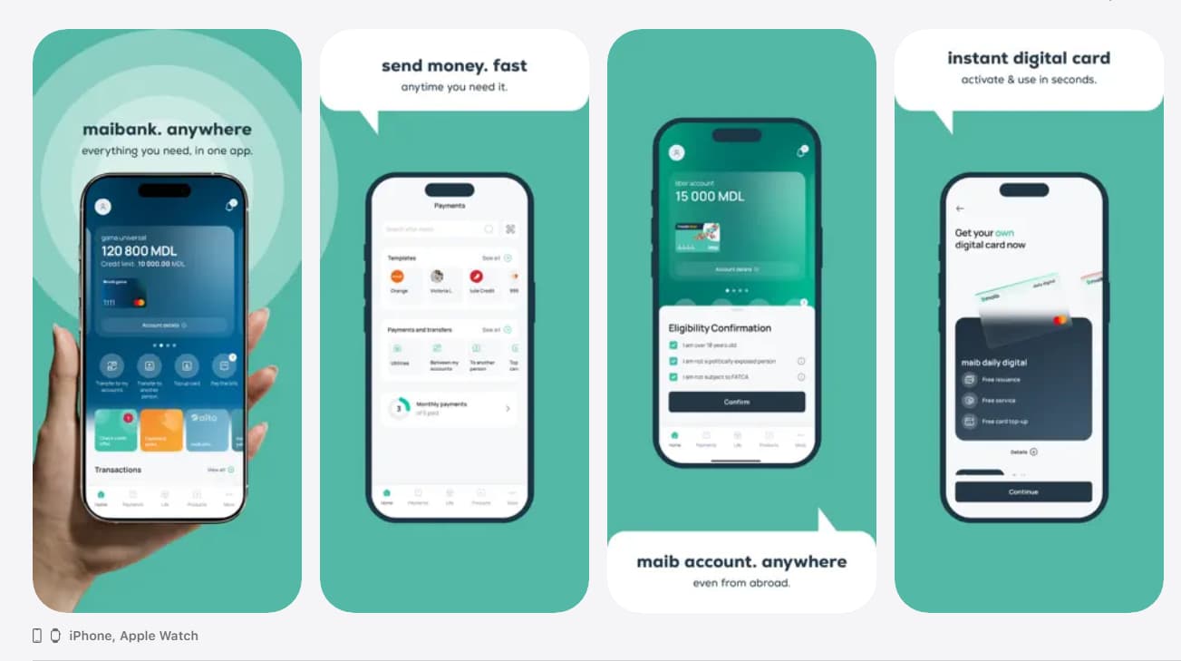 Najważniejsze funkcje aplikacji maibank